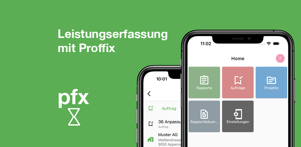 Leistungserfassung Proffix